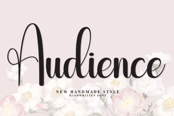 Audience: A Handwritten Font for Creative and Versatile Design