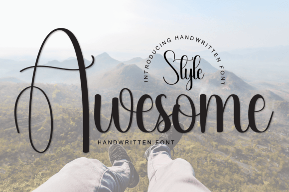 Awesome: The Versatile Handwritten Font for Modern Creators