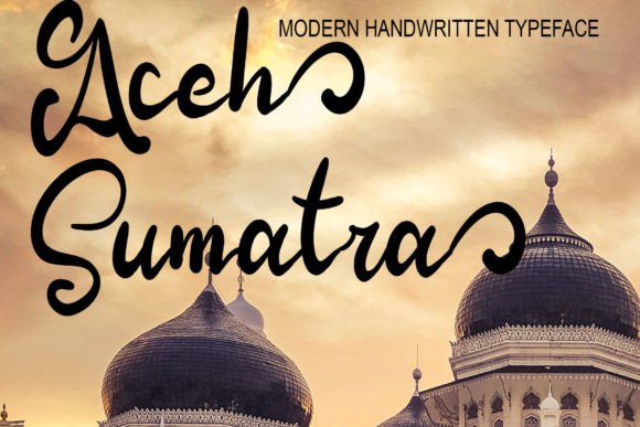 Discover the Creative Charm of Aceh Sumatra Typeface