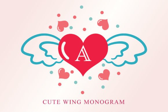 Discovering the Charm of Cute Wing Monogram