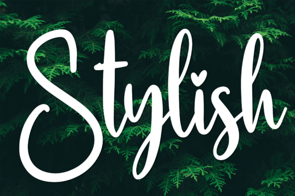 Stylish: The Handwritten Font for Romantic and Versatile Design