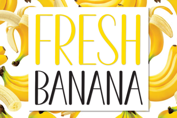 Why Fresh Banana is Your New Favorite Handwritten Font